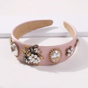 Queen Bee Pink Headband